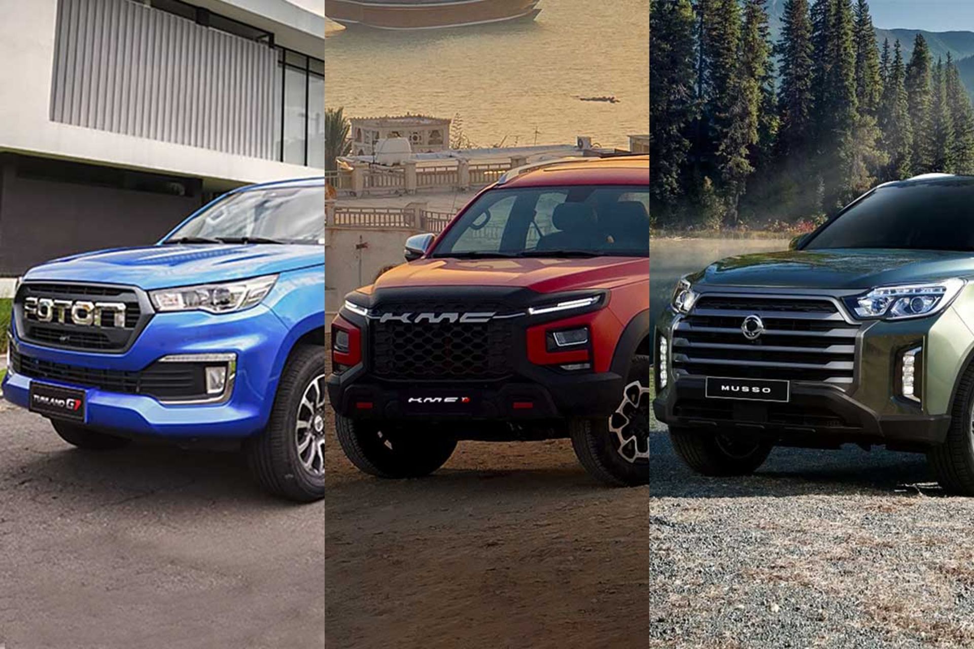 بهترین پیکاپ‌های آفرودی بازار ایران