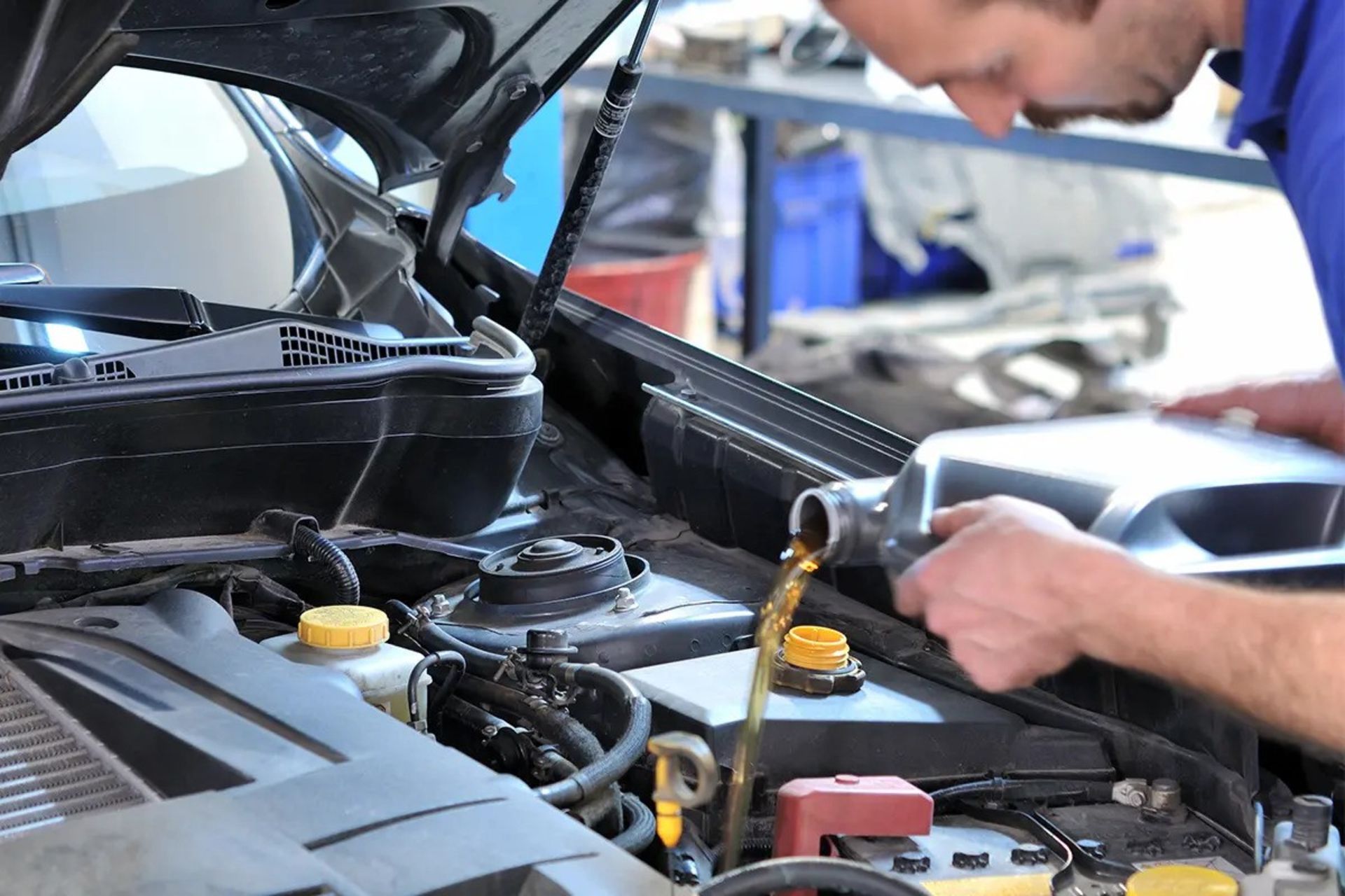 تعویض روغن در بیرون از نمایندگی