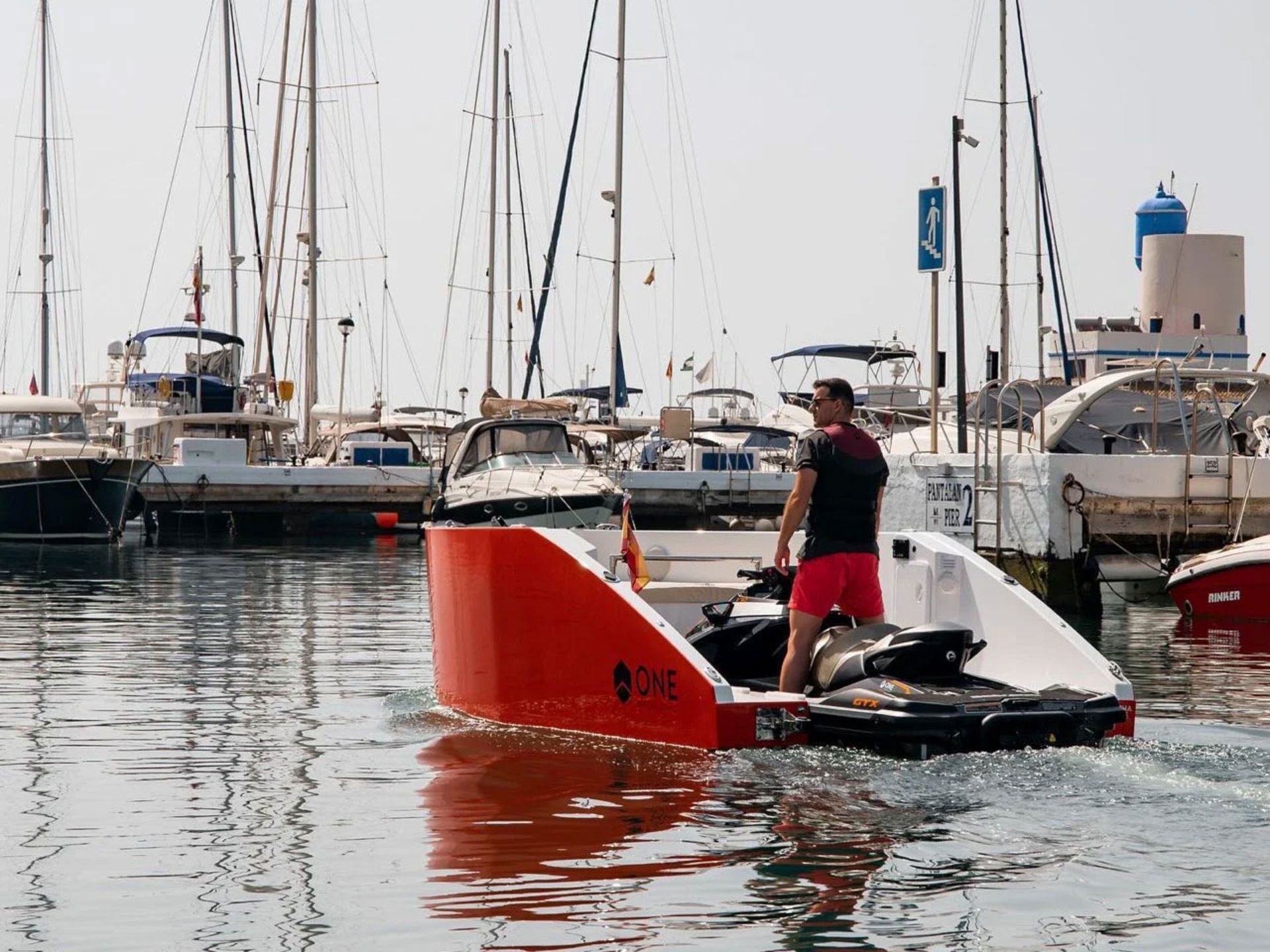 جت اسکی محرکه قایق لوکس