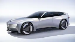 استیشن واگن مفهومی اوپل (Opel STX) با طراحی مدرن و بدنه نقره‌ای