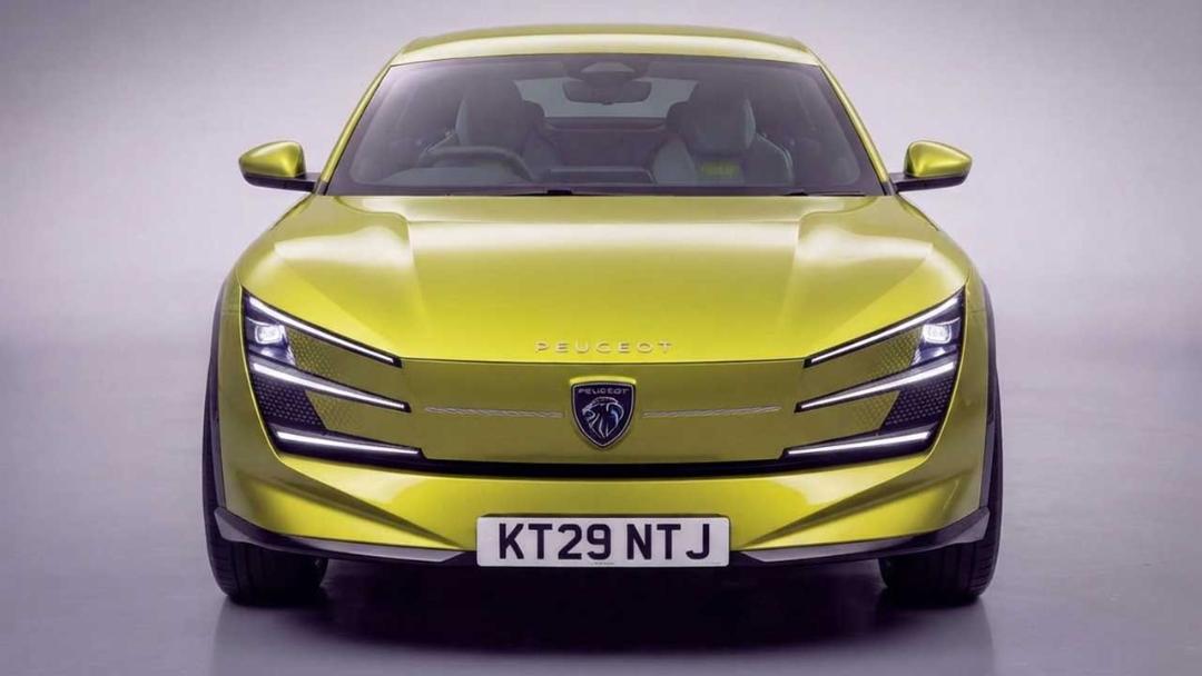 خودروی پژو ۳۰۸ (Peugeot 308) با طراحی مدرن و رنگ سبز فسفری