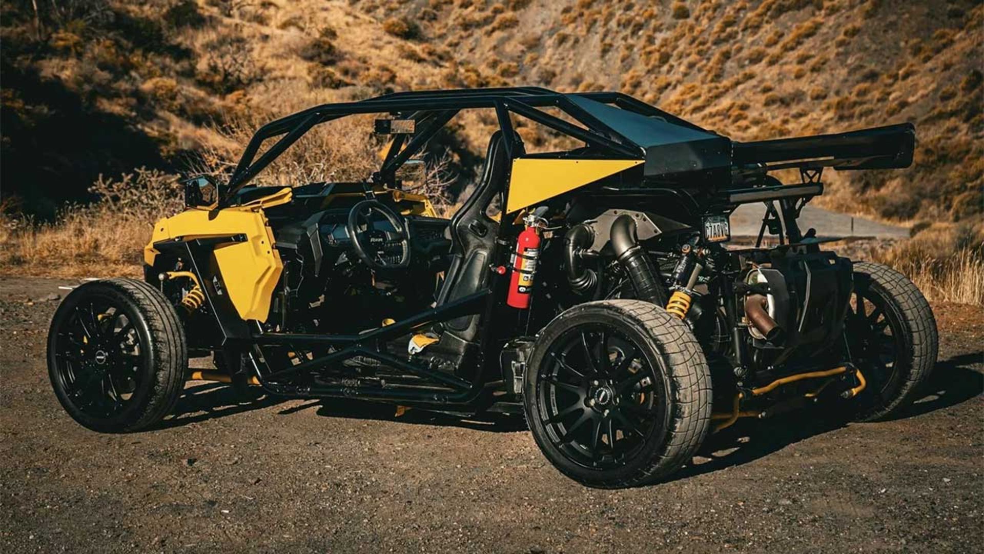 پولاریس RZR XP توربو S با همکاری پورشه