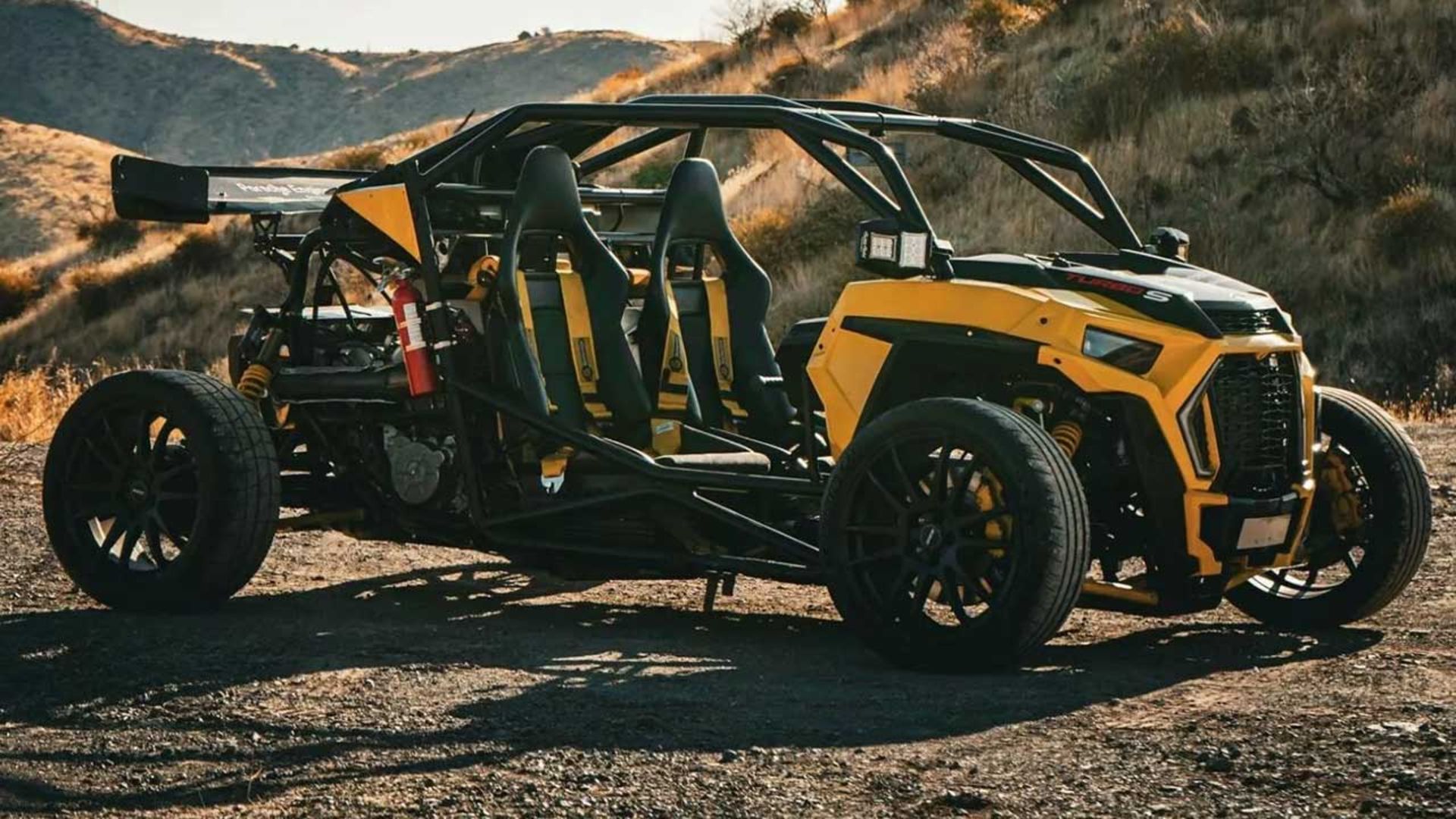 پولاریس RZR XP توربو S با همکاری پورشه