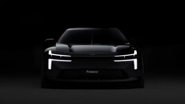 خودروی مفهومی پولستار (Polestar) با طراحی تهاجمی و چراغ‌های LED در تاریکی