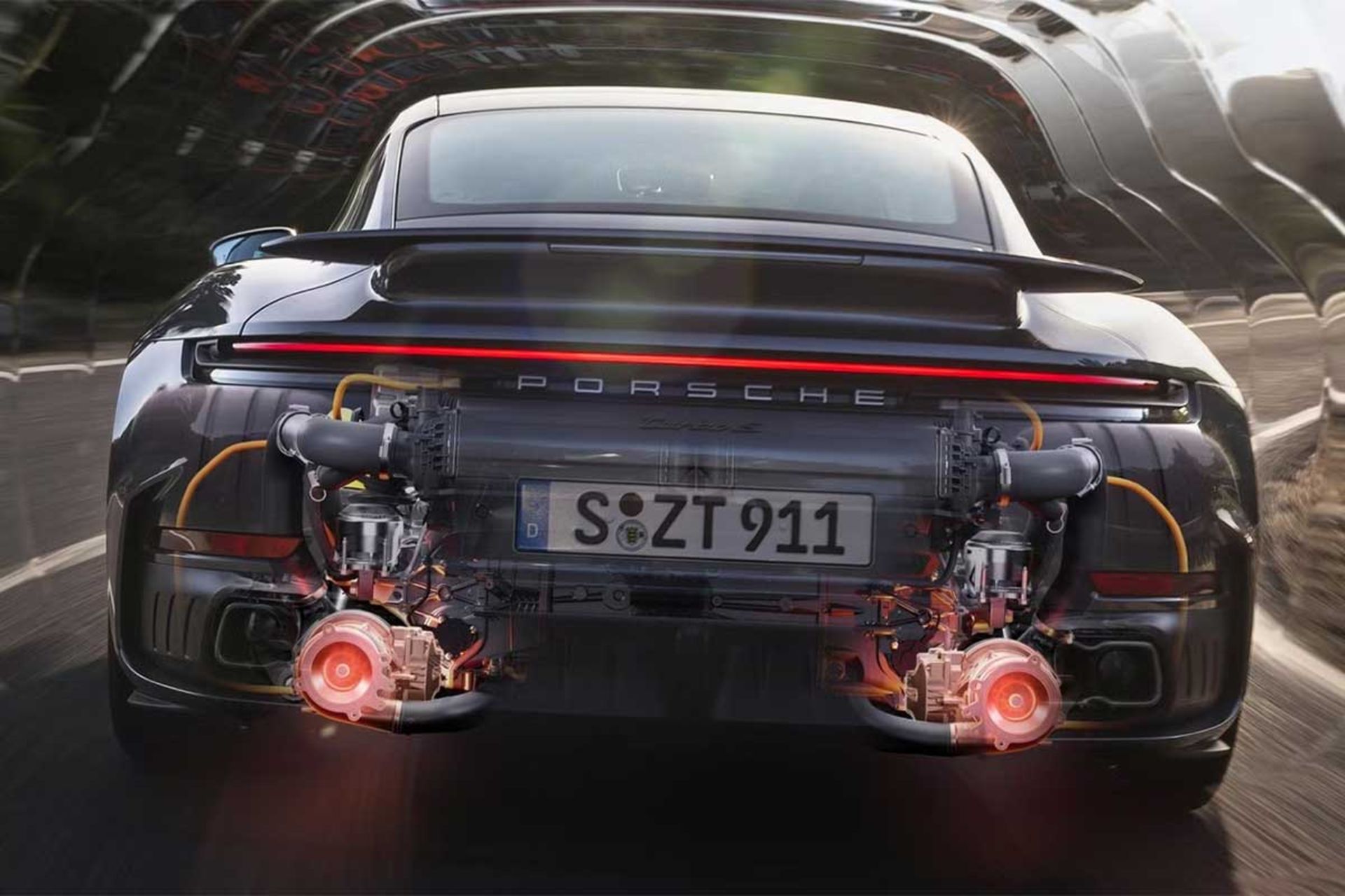 نوآوری توربوشارژر پورشه