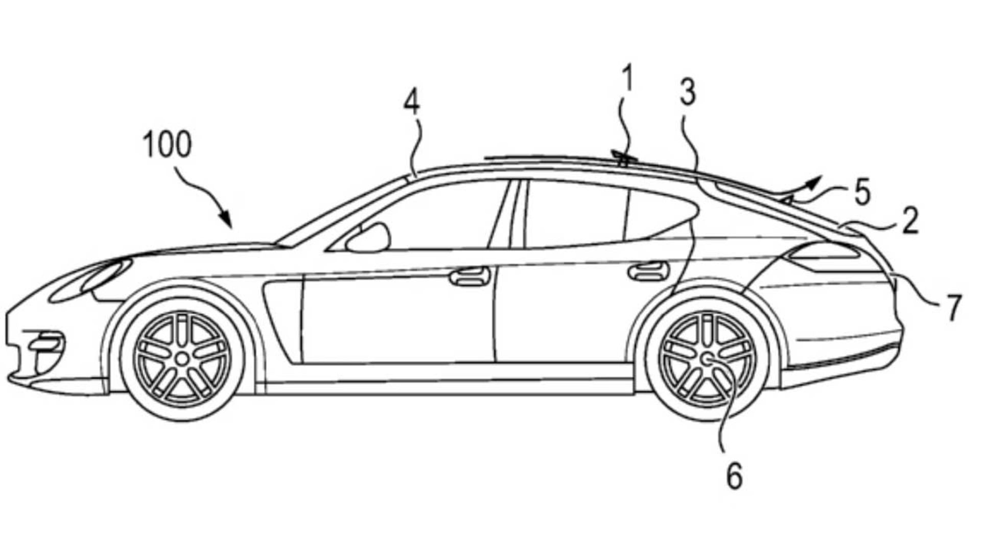 اختراغ پورشه برای حذف برف‌پاک‌کن