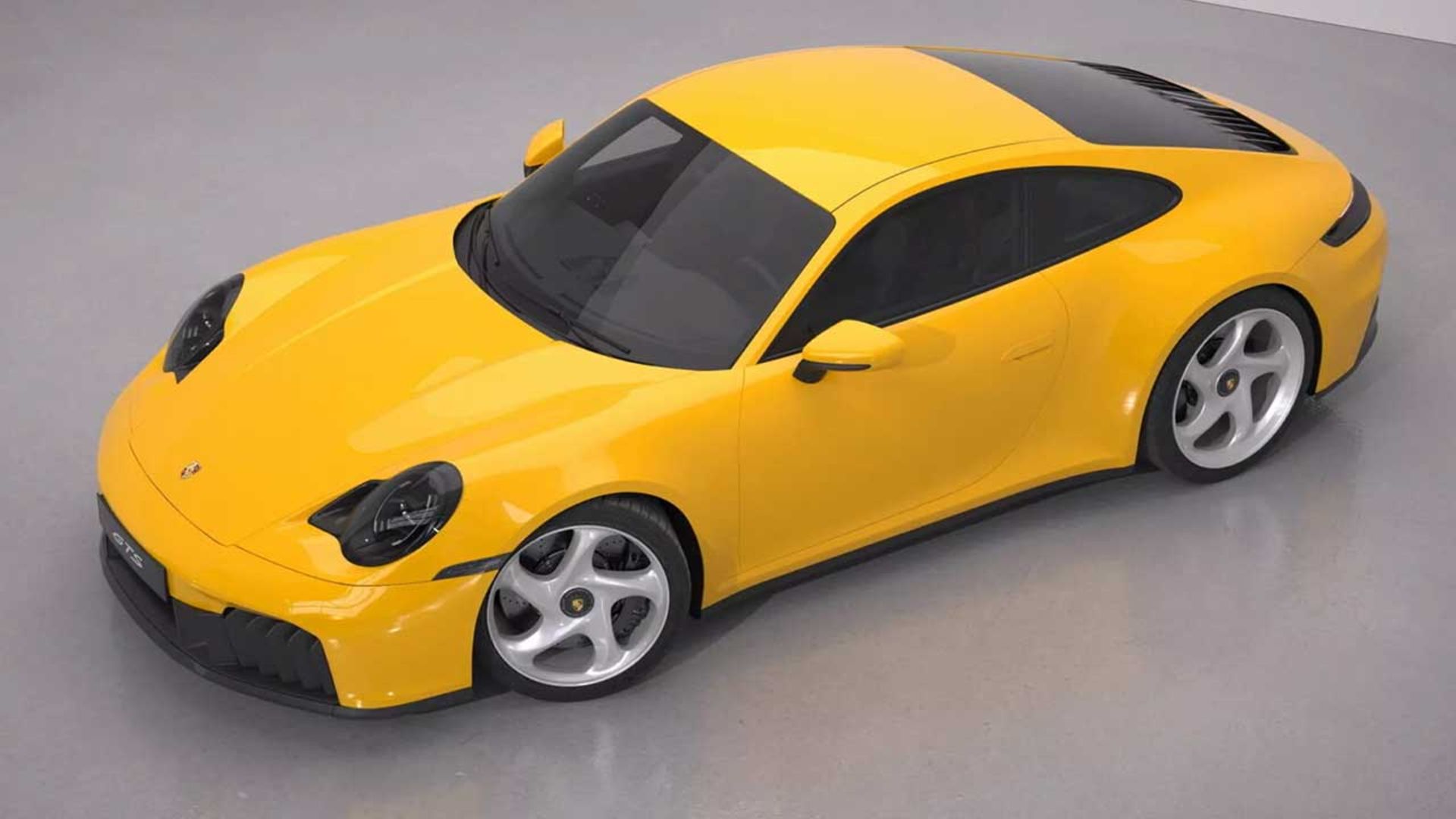 رندر طراحی جدید پورشه 911