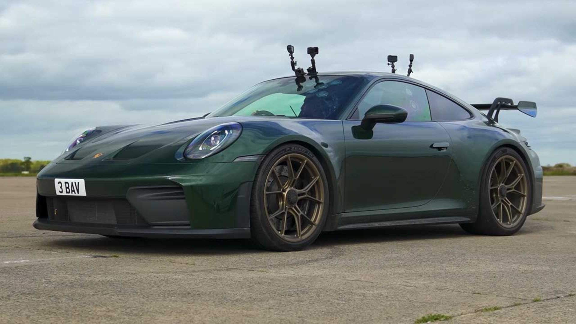 درگ خانواده پورشه 911 GT3