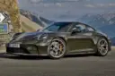 خودرو پورشه 911 GT3 برگ‌اسپرت (Porsche 911 GT3 Bergsport) در جاده‌های کوهستانی