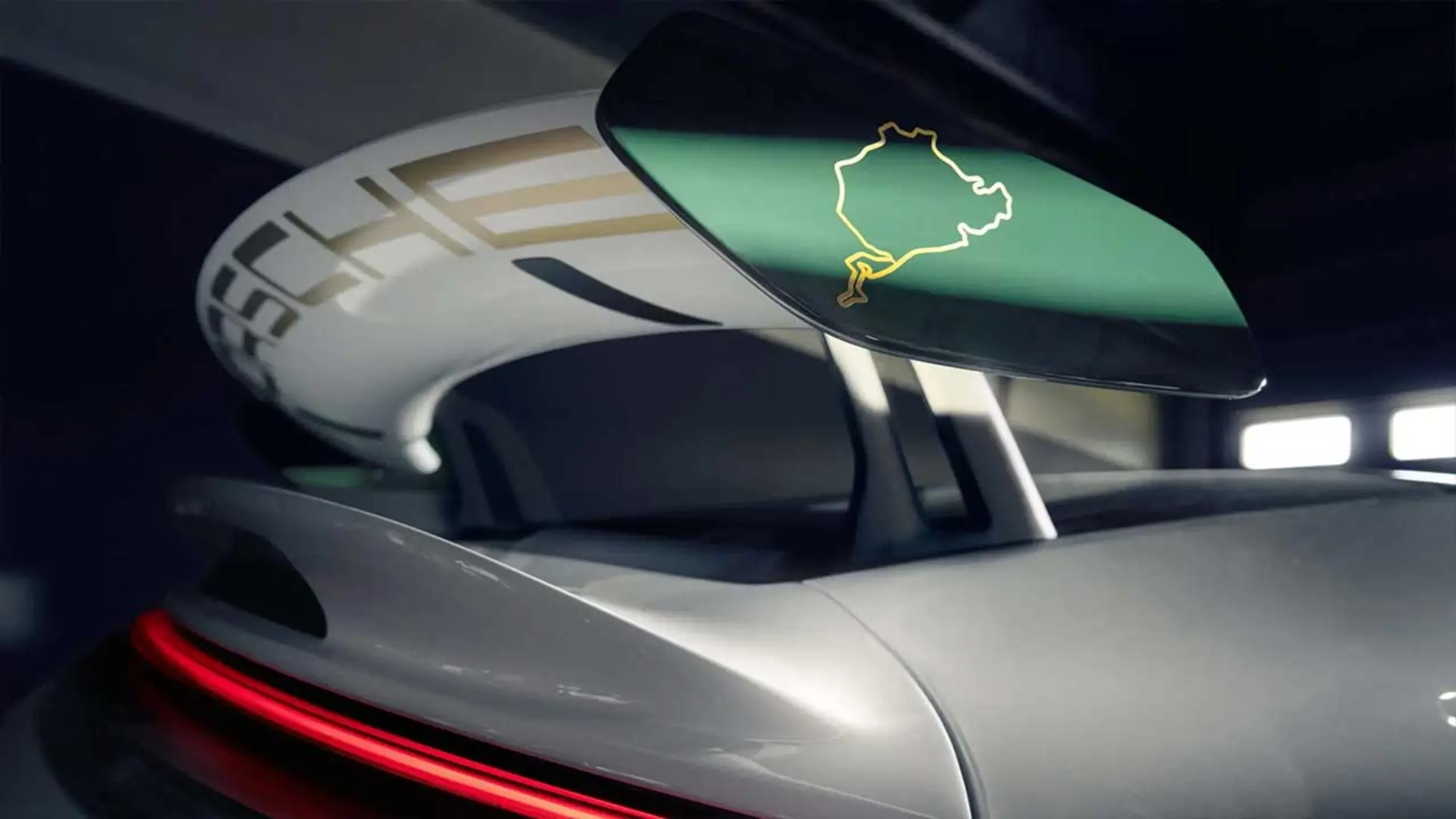 پورشه 911 GT3 نسخه ویژه نوربرگ‌رینگ بال عقب