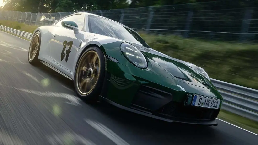 پورشه 911 GT3 نسخه ویژه نوربرگ‌رینگ نمای جلو
