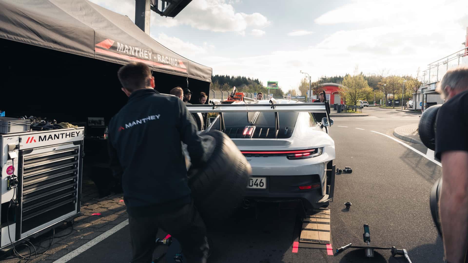  پورشه GT3 RS با کیت منتی 