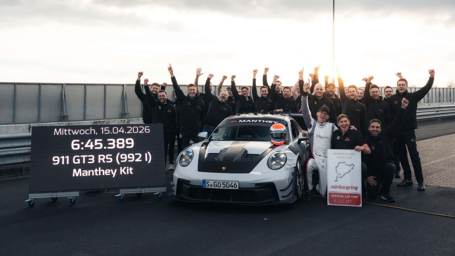  پورشه GT3 RS با کیت منتی 
