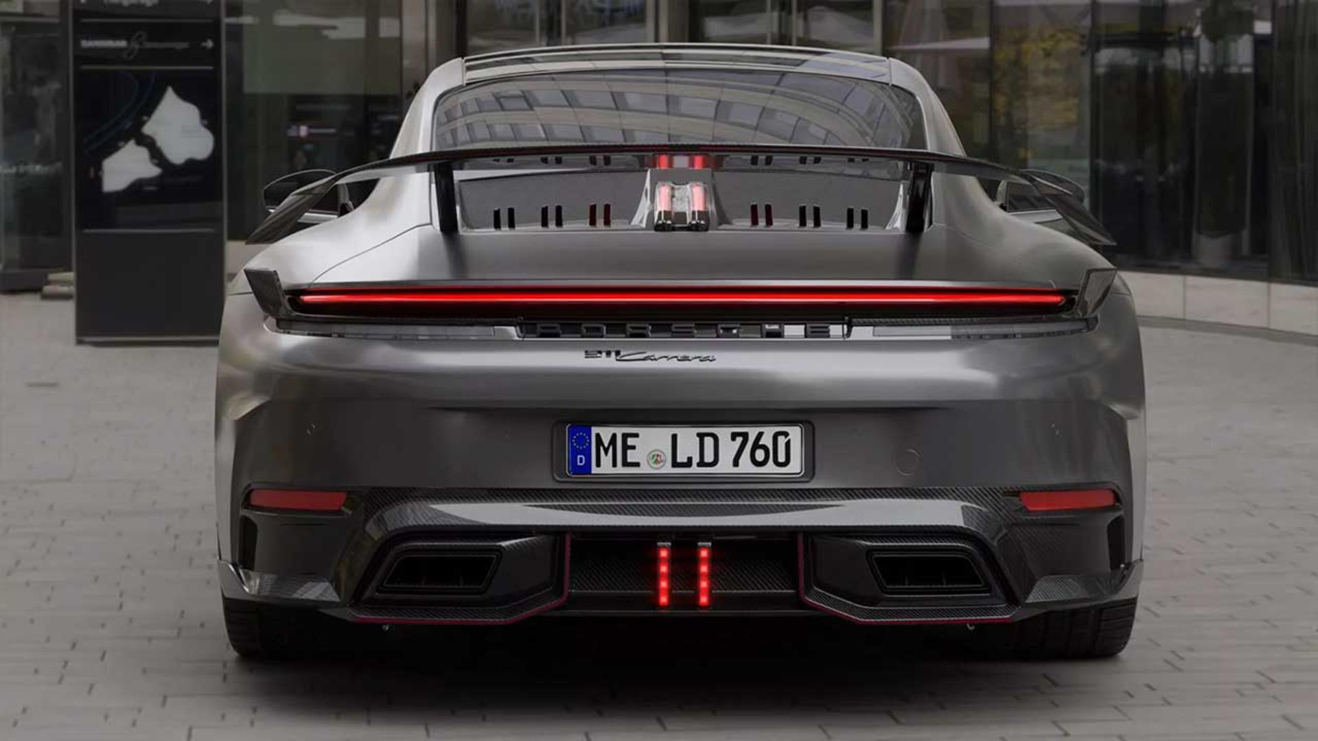 پورشه 911 کاررا با کیت بدنه لارته دیزاین