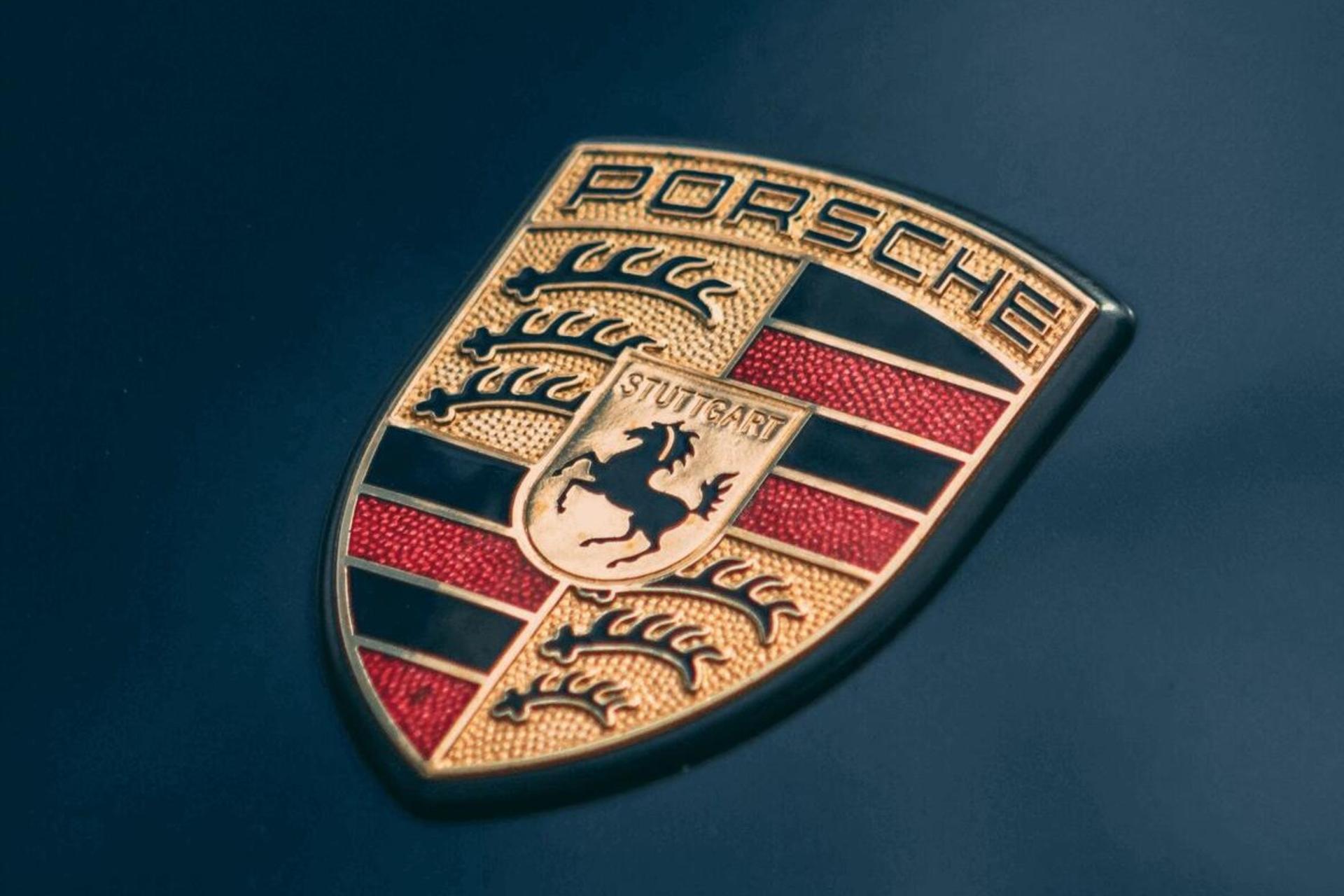 porsche brand logo