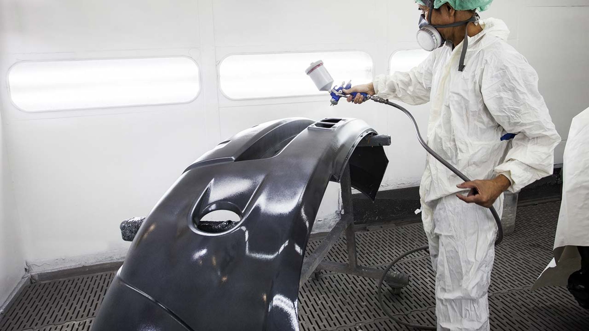 رنگ کردن سپر ماشین