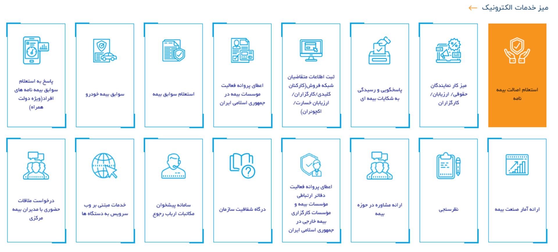 استعلام بیمه بدنه و ثالث از بیمه رازی