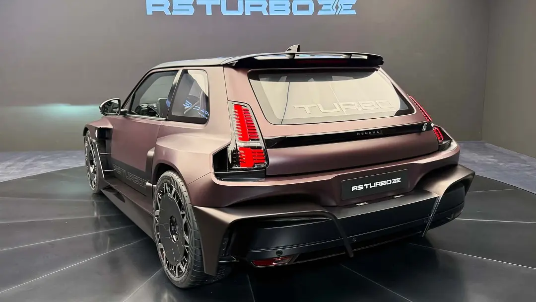 خودرو برقی رنو ۵ توربو (Renault 5 Turbo E) با طراحی مدرن