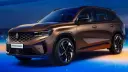 خودرو رنو گرند کولئوس (Renault Grand Koleos) با رنگ قهوه‌ای متالیک در نمای سه چهارم
