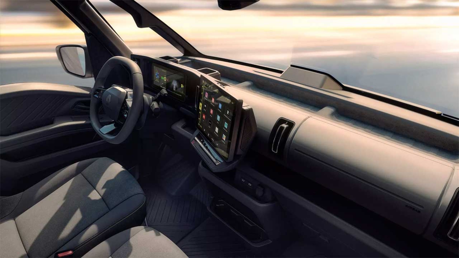 رنو ترافیک E-Tech برقی