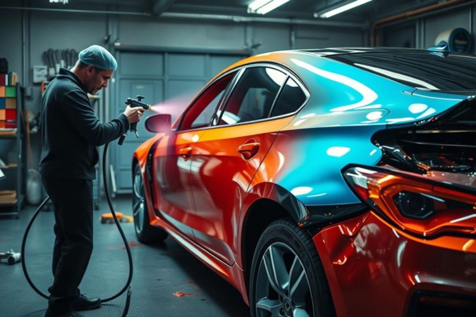 خودروی تمام رنگ و دور رنگ