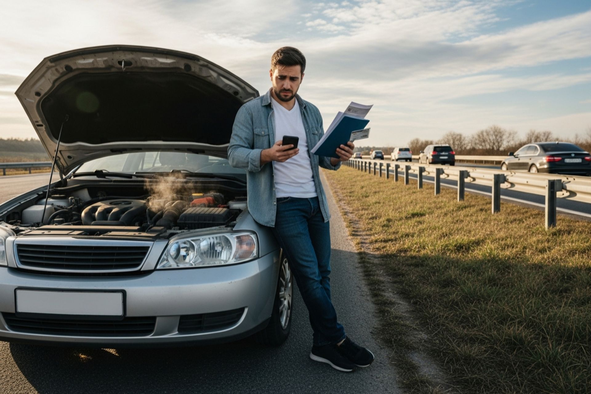 مدارک مورد نیاز برای درخواست امداد خودرو
