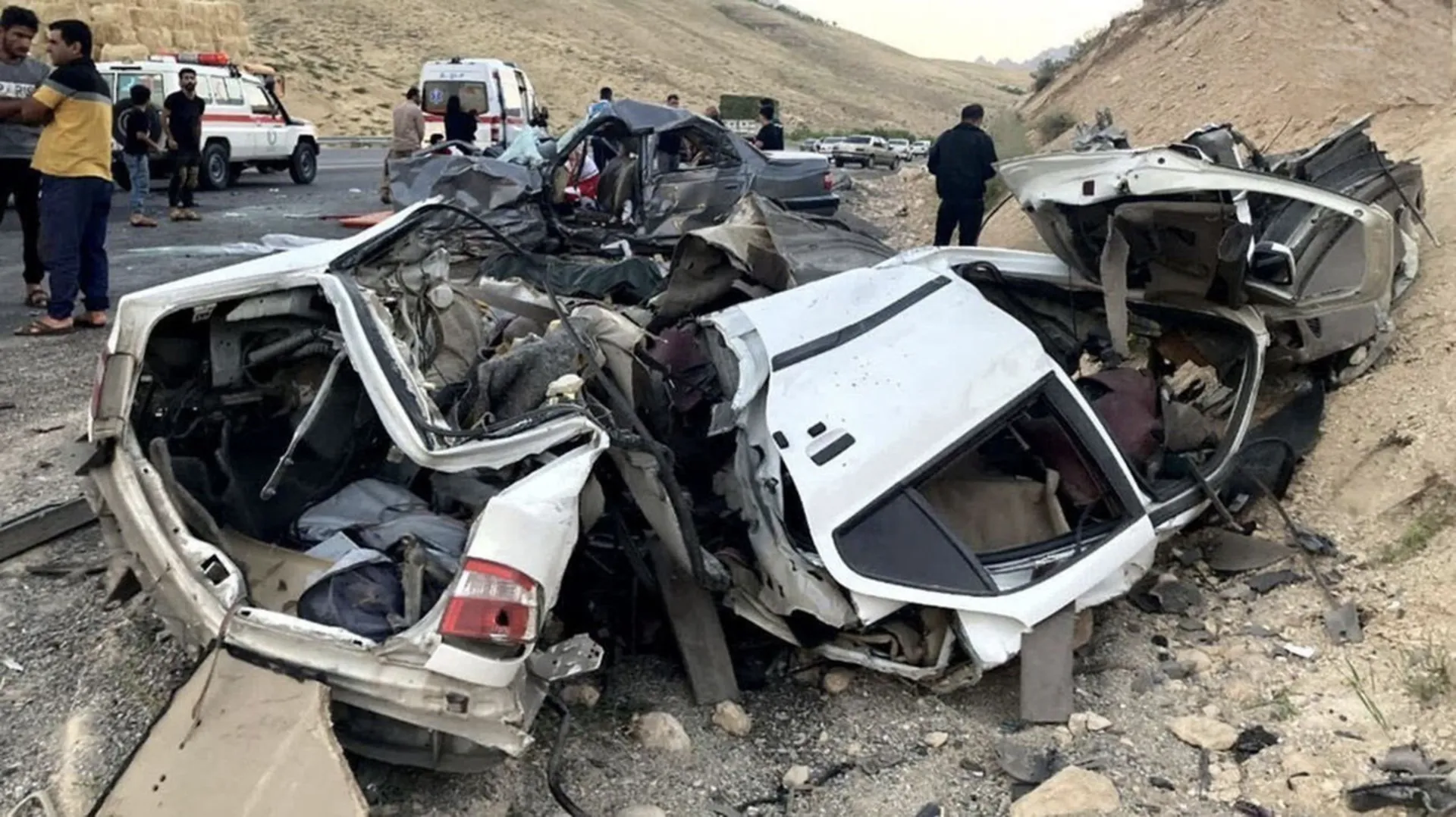 تصادف وحشتناک