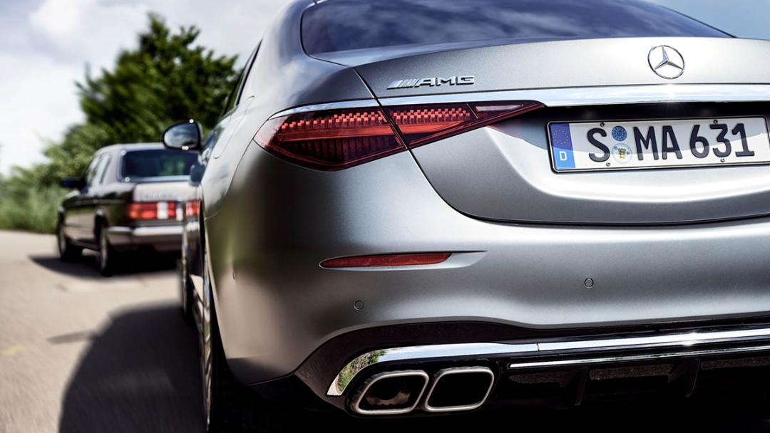 مرسدس S کلاس W126 در برابر AMG S63