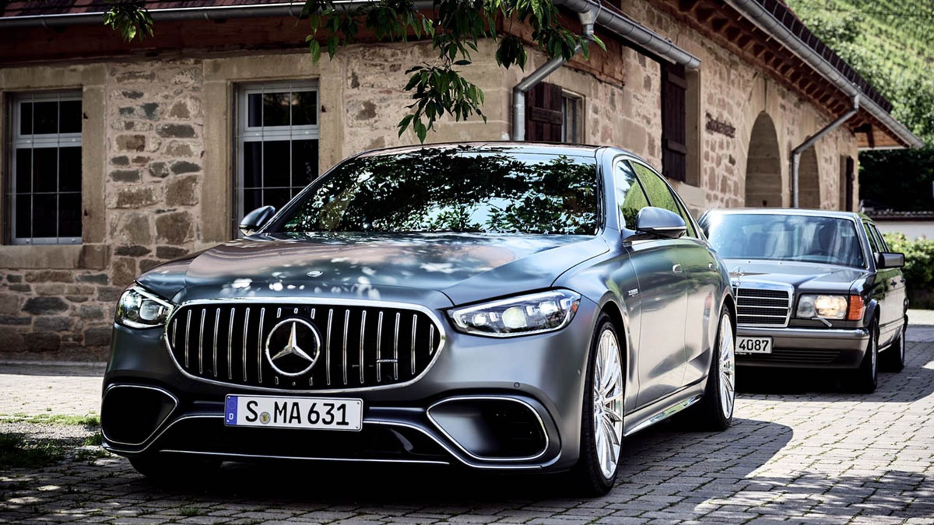 مرسدس S کلاس W126 در برابر AMG S63