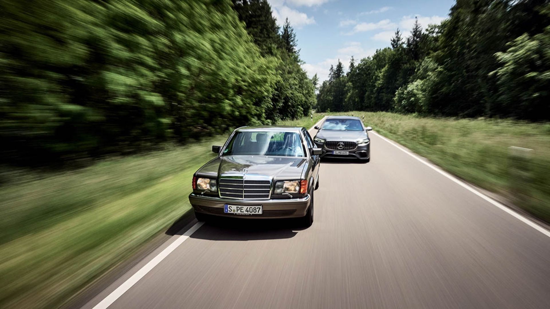 مرسدس S کلاس W126 در برابر AMG S63