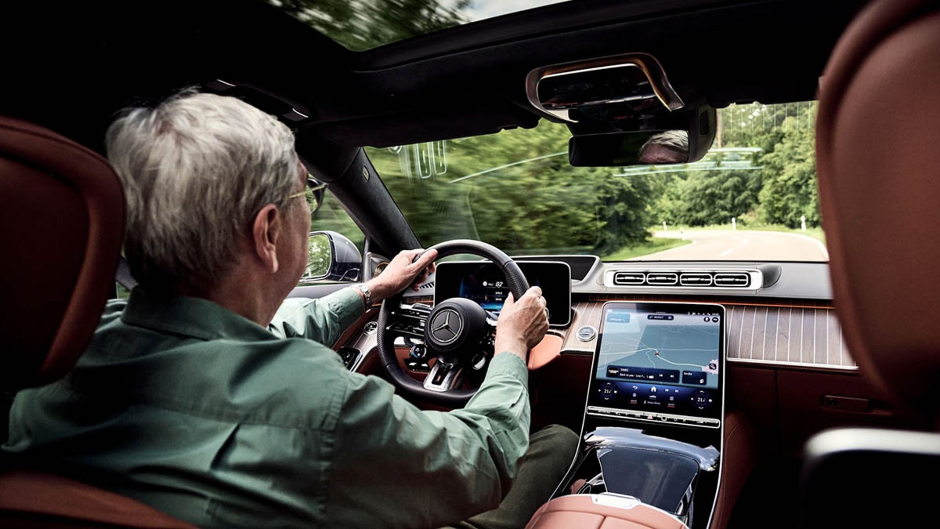 رانندگی با مرسدس AMG S63