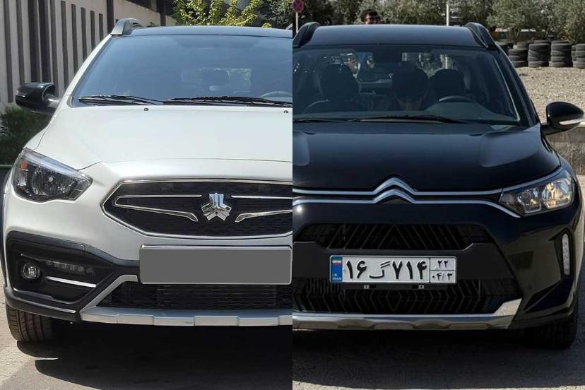 مقایسه سایپا آریا و سیتروئن C3 XR
