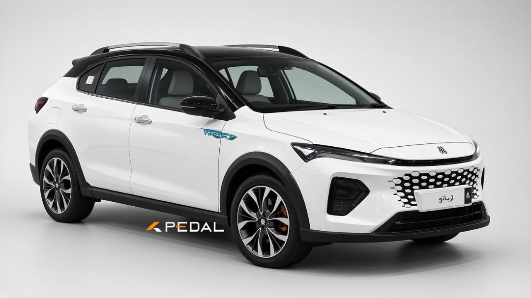 خودرو کراس هاچبک پلاگین هیبرید (Plug-in Hybrid) مدل آریانو سایپا