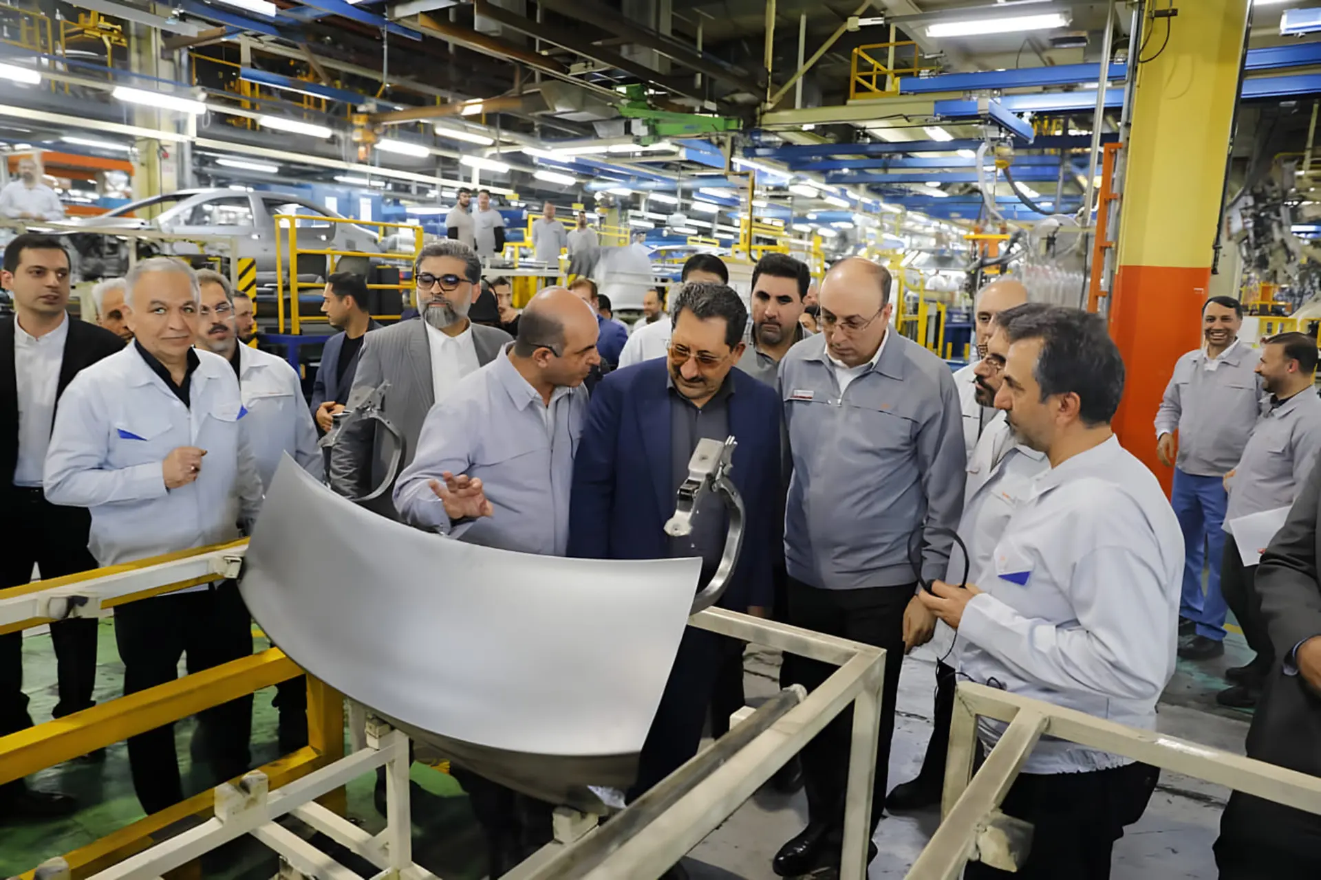 پیشرانه‌های جدید خودروی آریا در خط تولید کارخانه سایپا