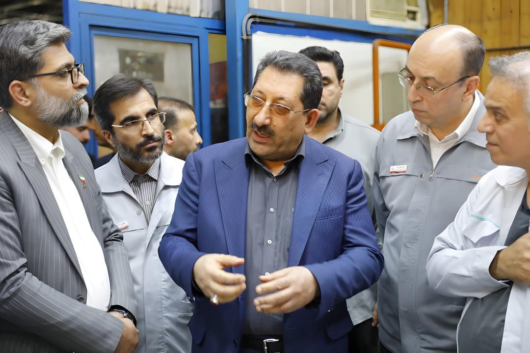 وزیر صمت در مراسم رونمایی از نسل جدید پیشرانه‌های سایپا