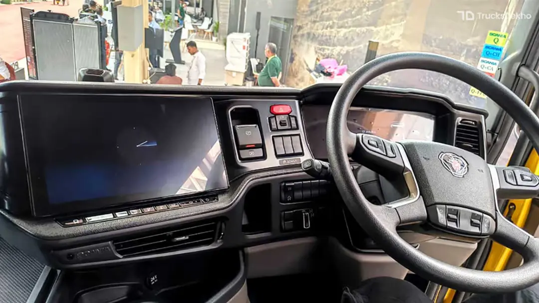 کمپرسی پنج محور اسکانیا G560 سوپر داشبورد