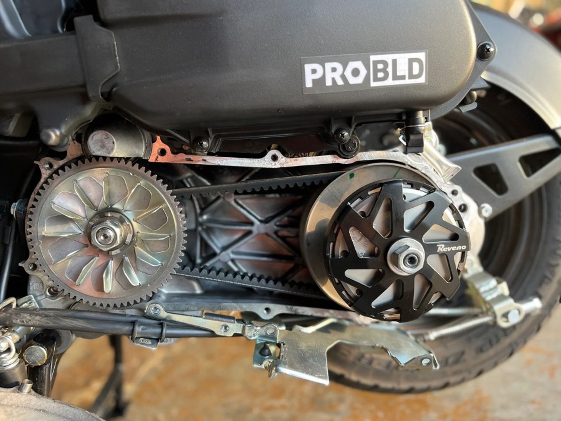 اجزای گیربکس CVT موتور سیکلت