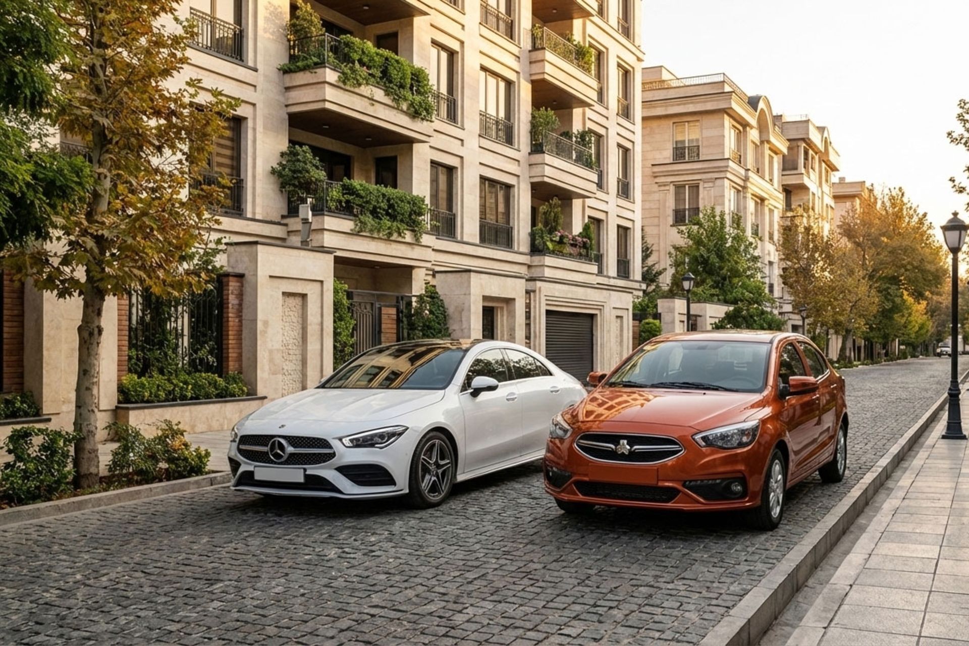 سایپا شاهین پلاس در برابر مرسدس CLA