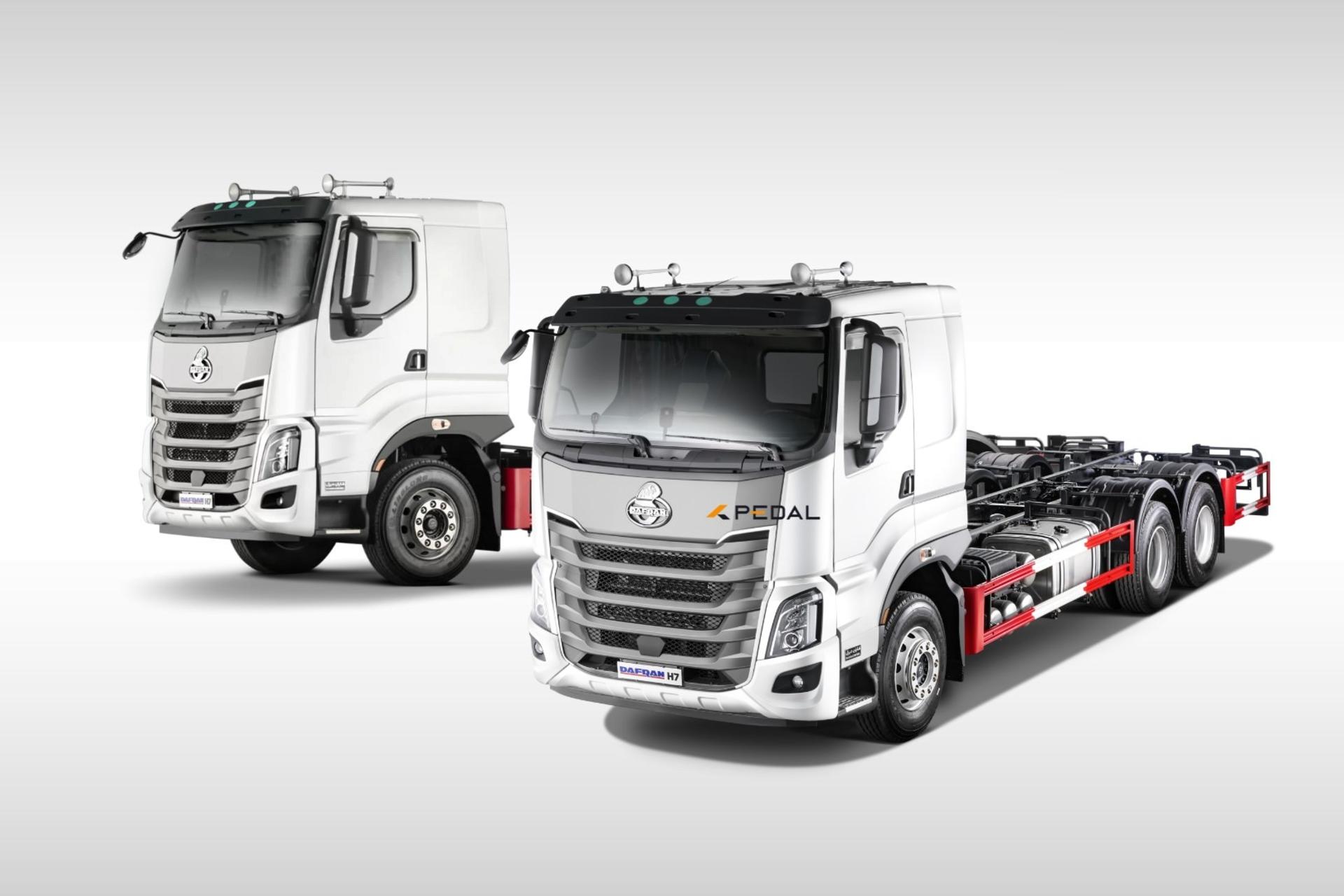 کامیون باری دافران h7c 380