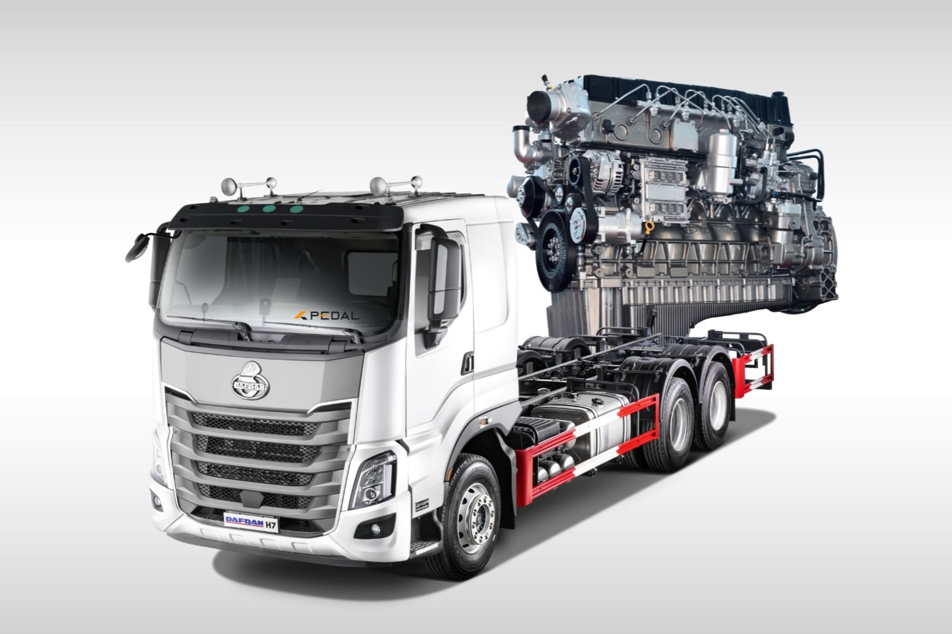 موتور کامیون باری دافران 380