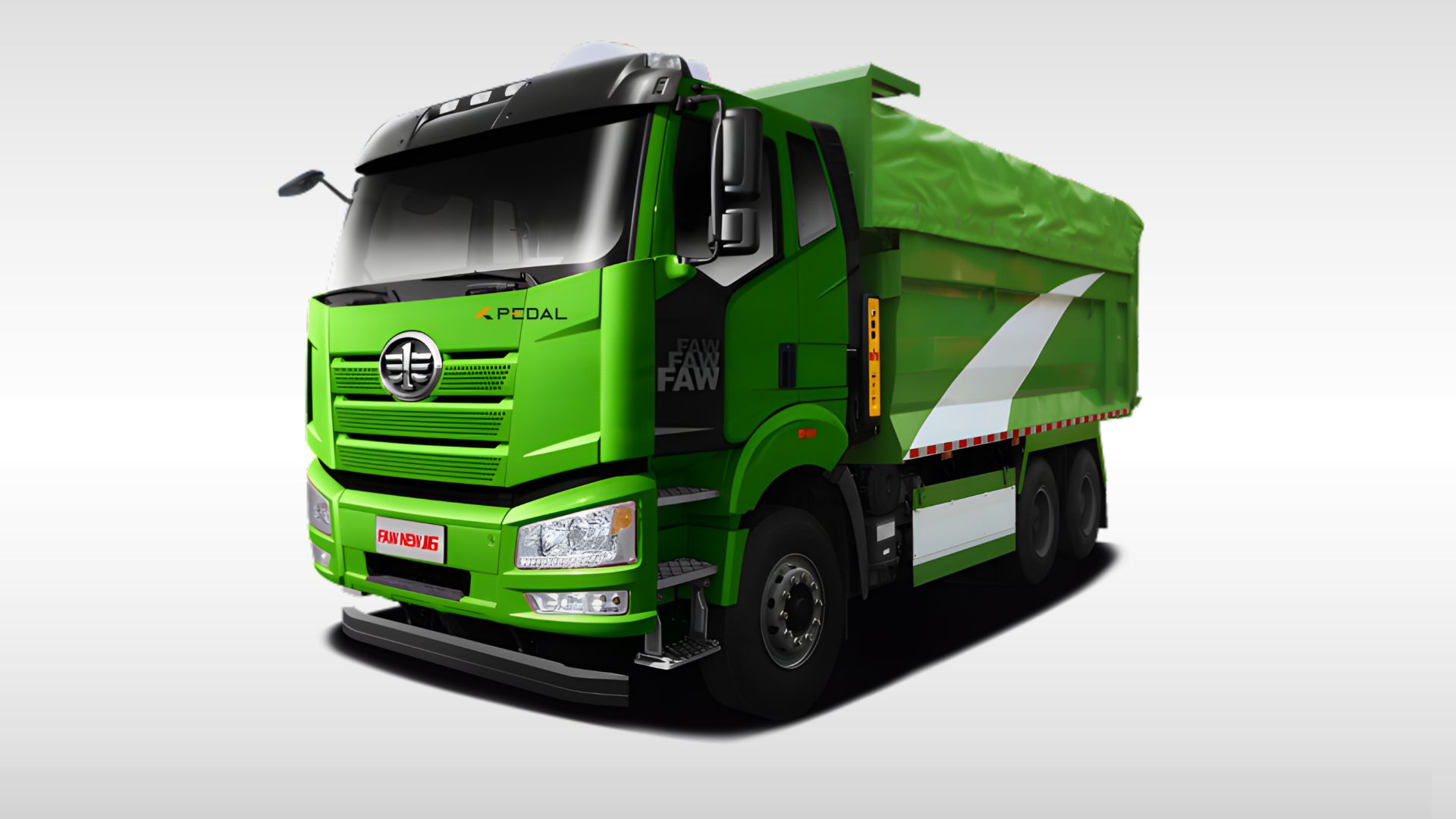 کامیون کمپرسی فاو j6p 460 جفت محور