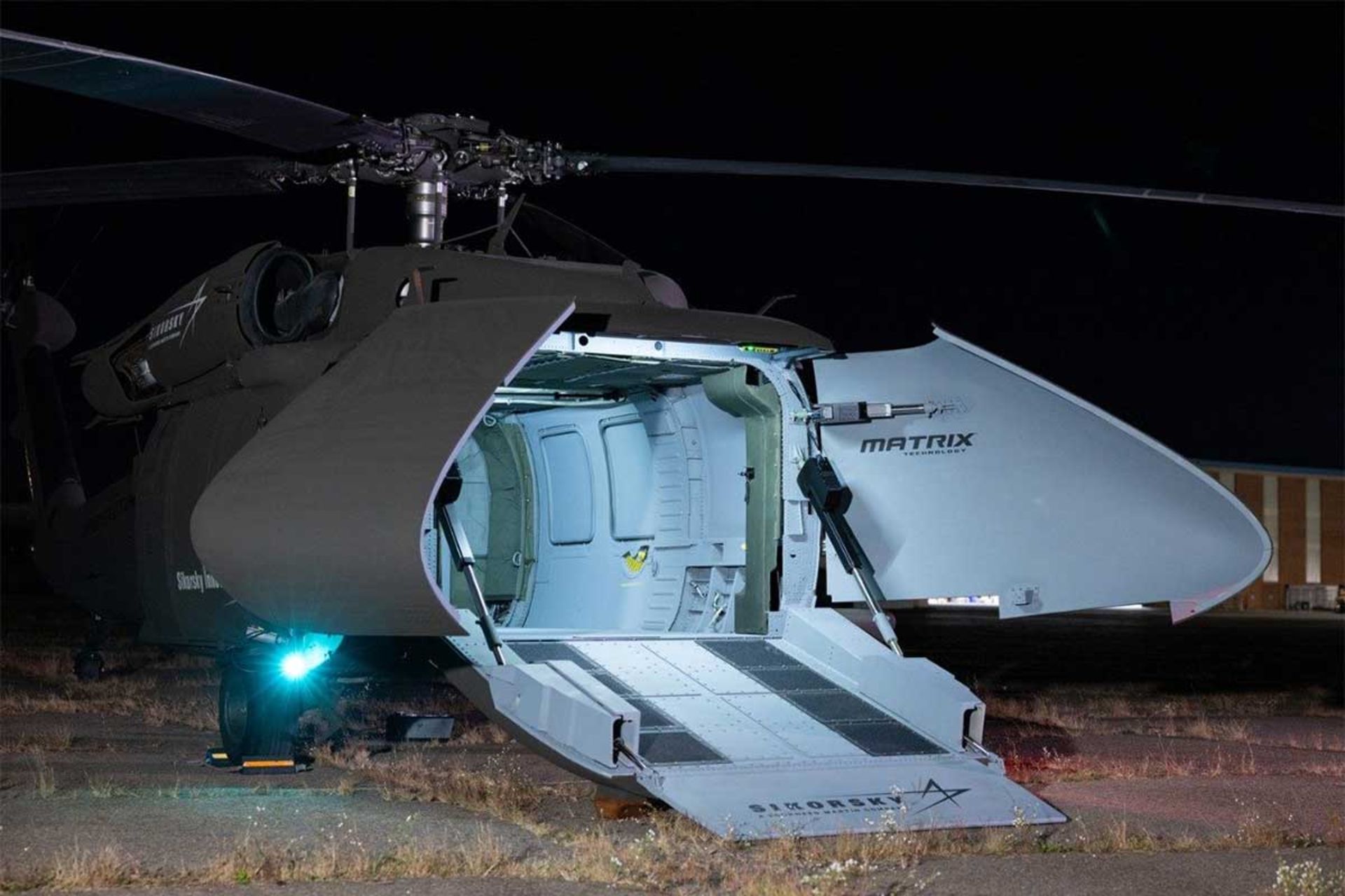سیکورسکی U-Hawk بلک‌هاوک بدون سرنشین
