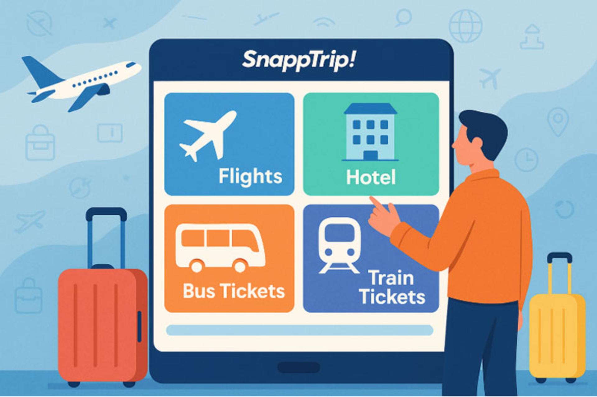 خدمات اسنپ تریپ در سفر