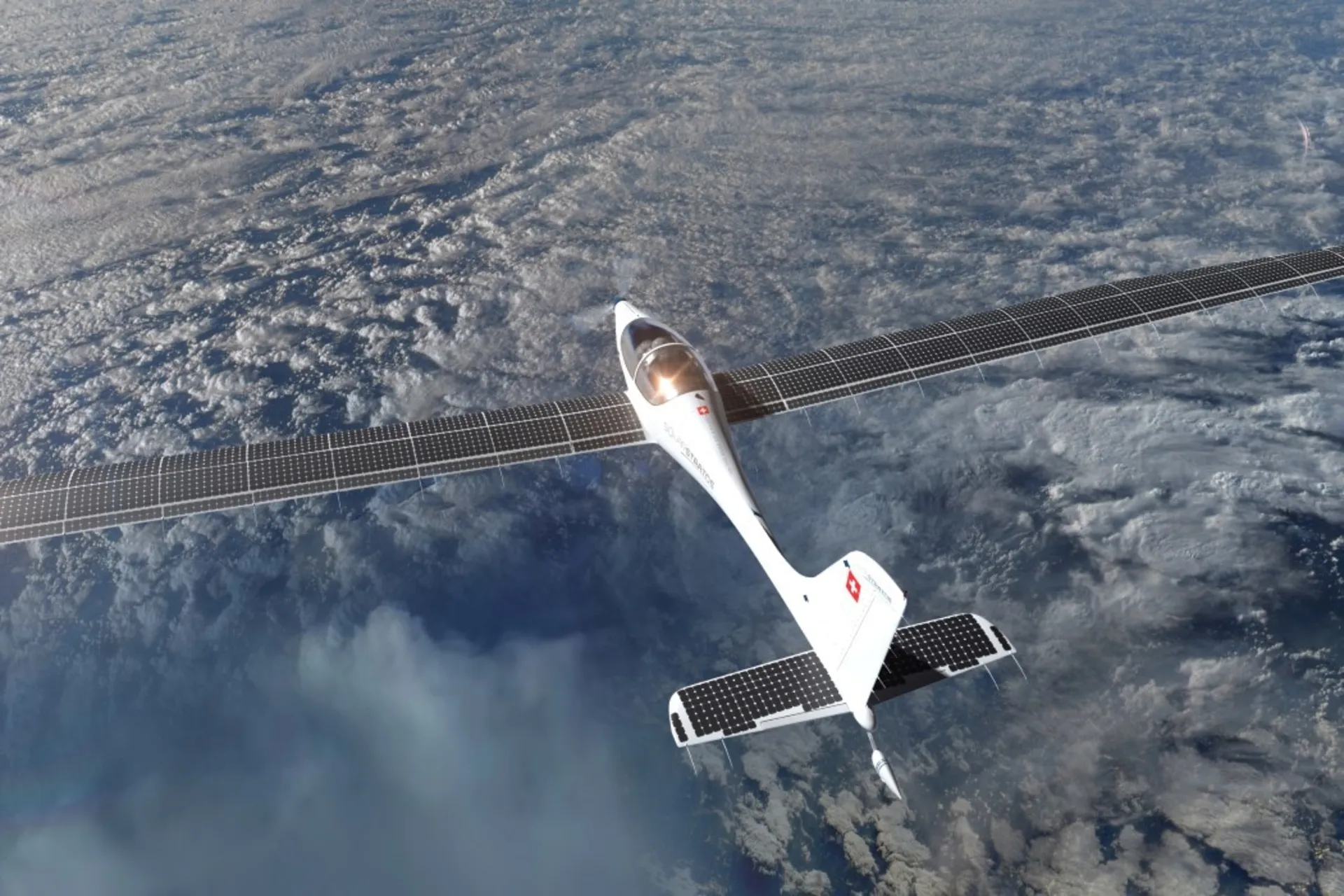 هواپیمای خورشیدی solarstratos