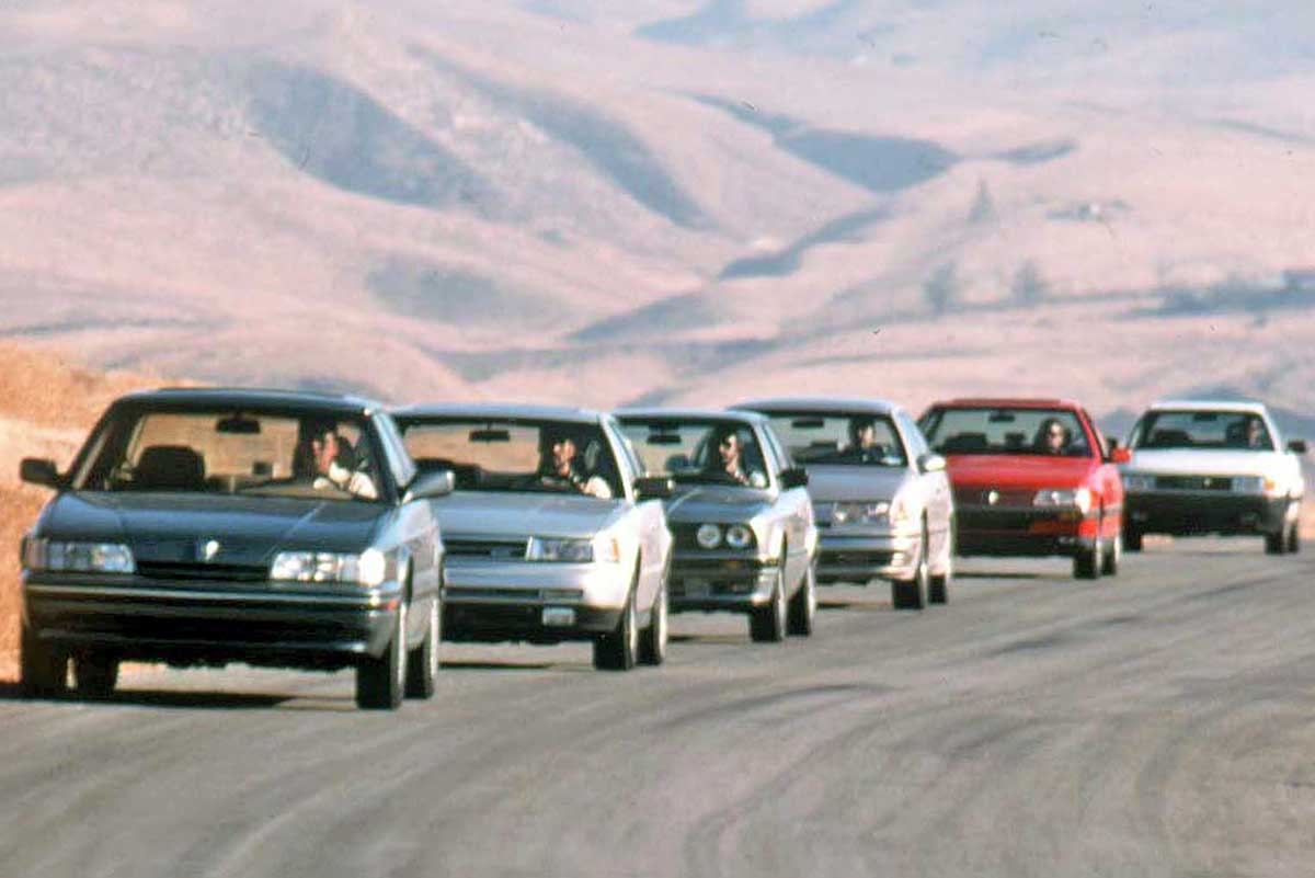یادی از گذشته، نبرد سدان‌های اسپرت سال 1989، از پژو 405 تا نیسان ماکسیما