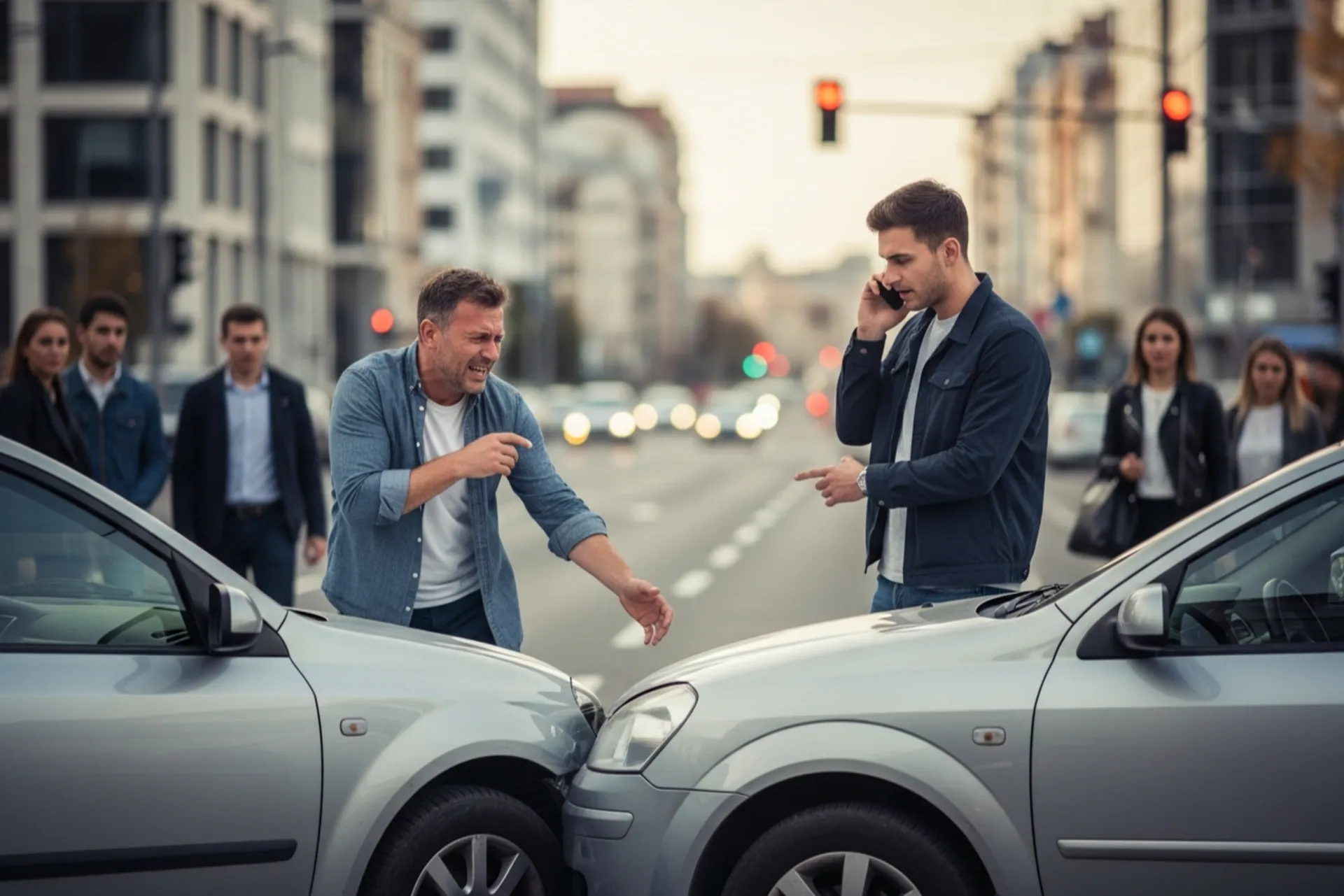 تصادف ساختگی برای کلاهبرداری و گرفتن خسارت از بیمه