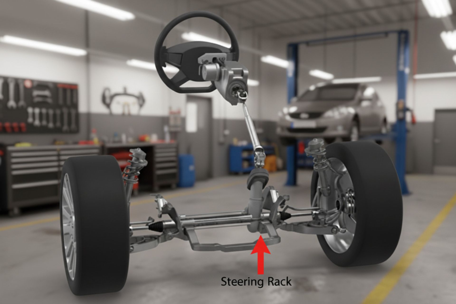 سیستم فرمان با قرقری فرمان 