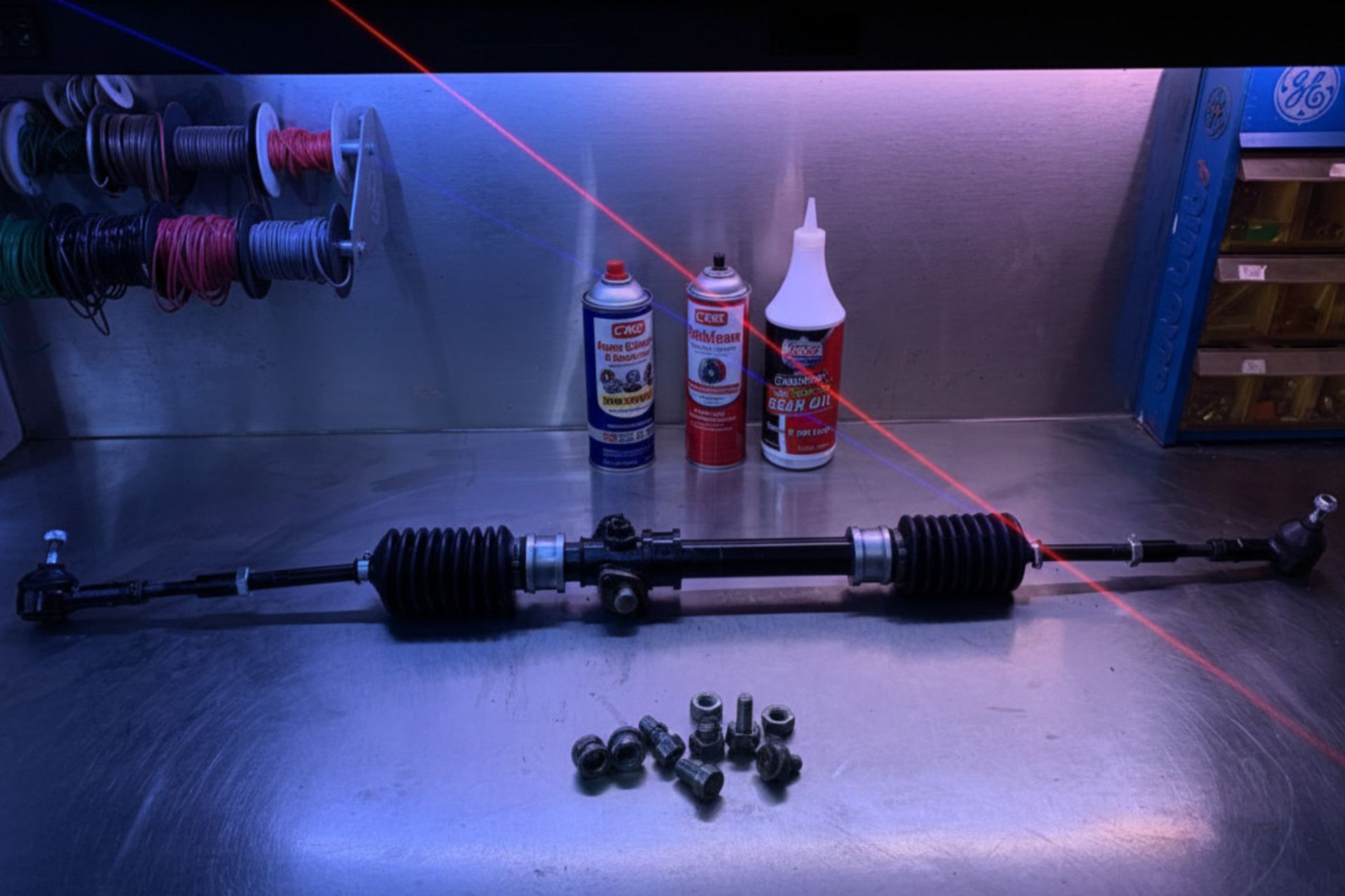 تعویض قرقری فرمان