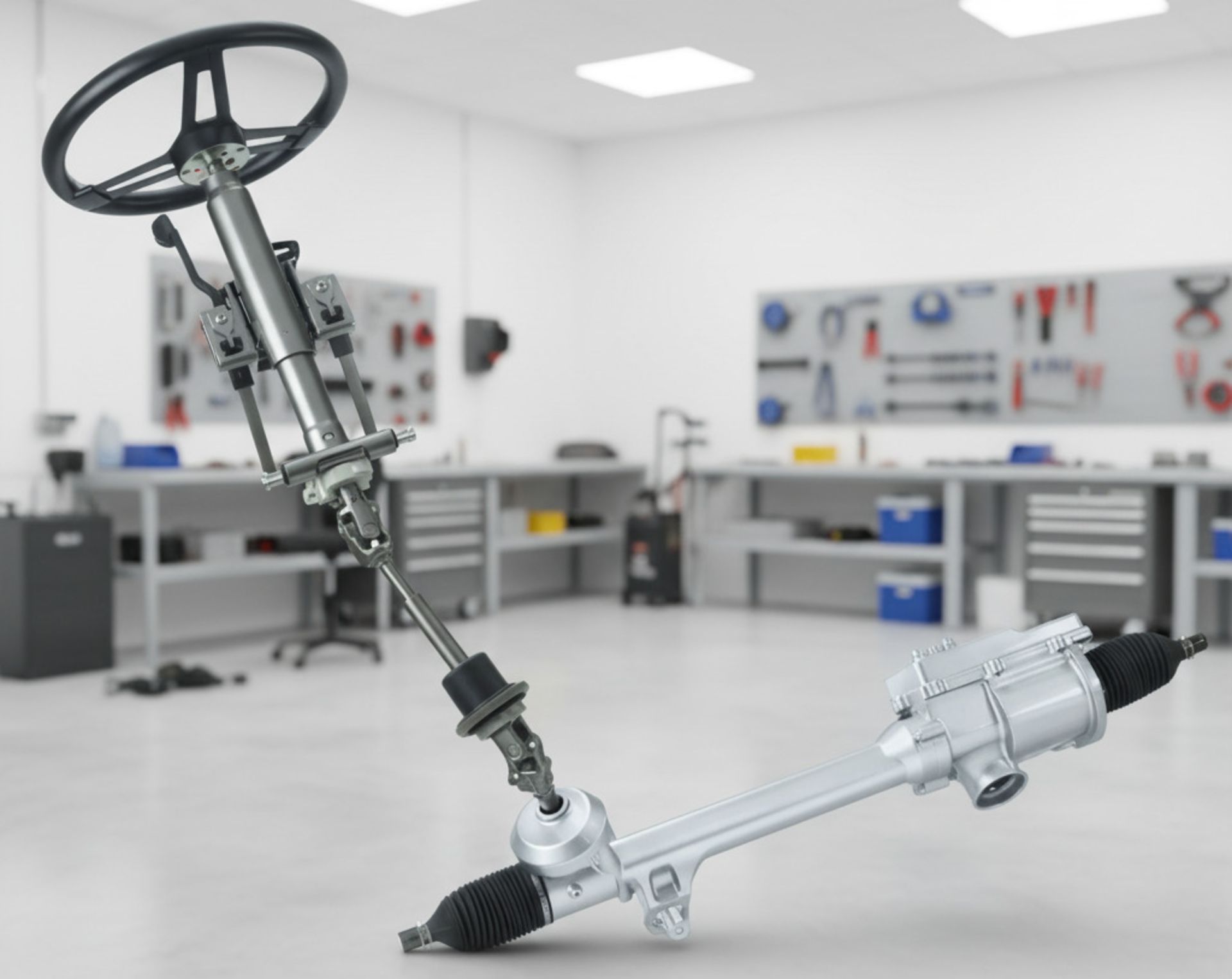 سیستم فرمان و سیبک مفصل