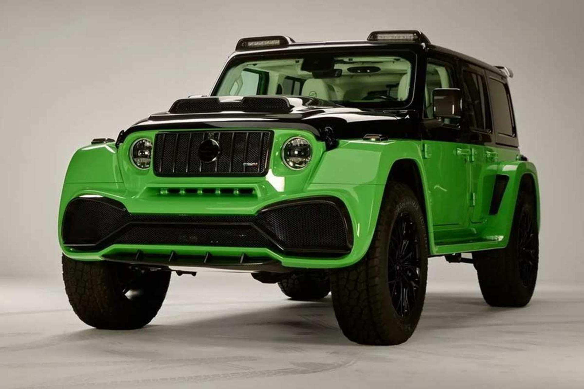 جیپ رانگلر تیونینگ استراداله مودنا